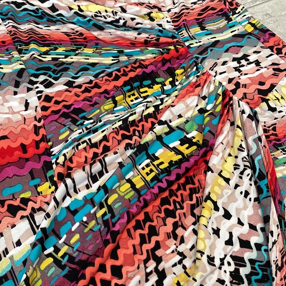 Dress Barn Abstract Print Dress EUC - Picture 2 of 3